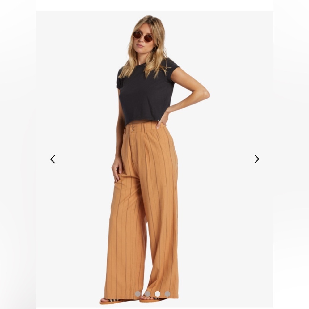 NWT Billabong
Tailor Made High Rise Wide Leg Trousers - Picture 6 of 14